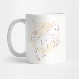 Horse Shark Yellow Mug